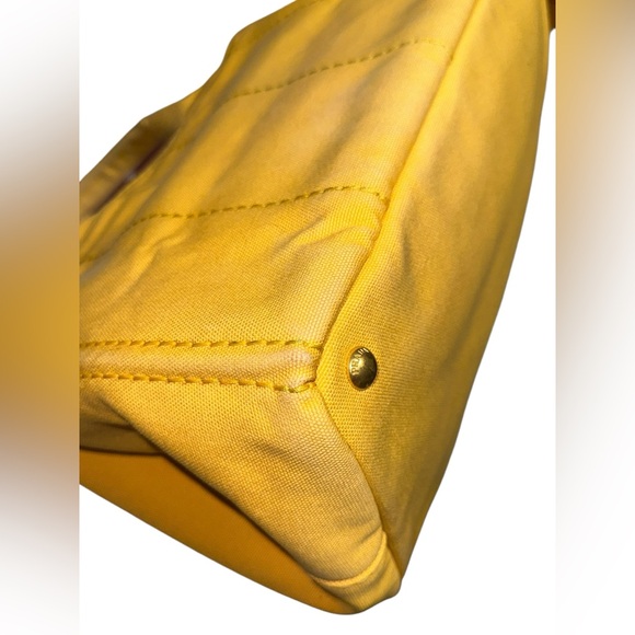 15-16 Prada Canapa Tote Ananas, (Med Size) - Picture 13 of 15